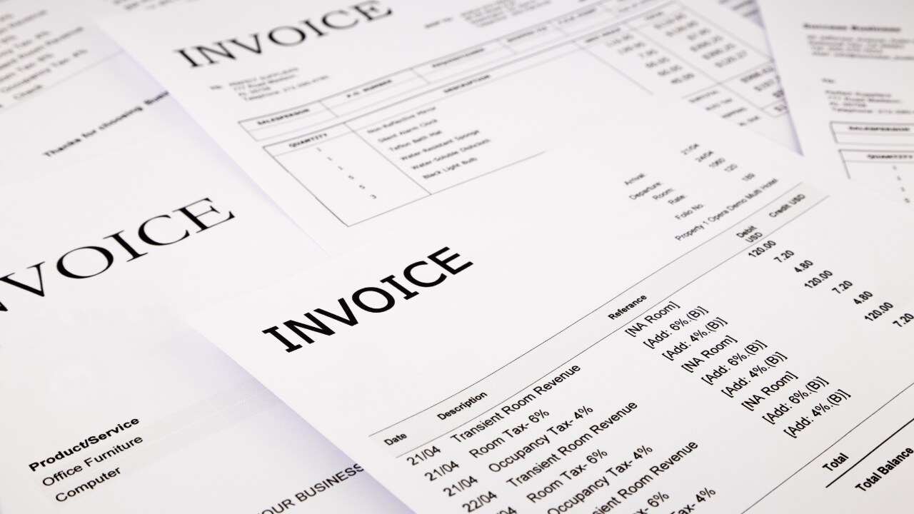 self billed e invoice