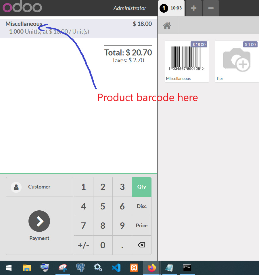 odoo-pos-customization