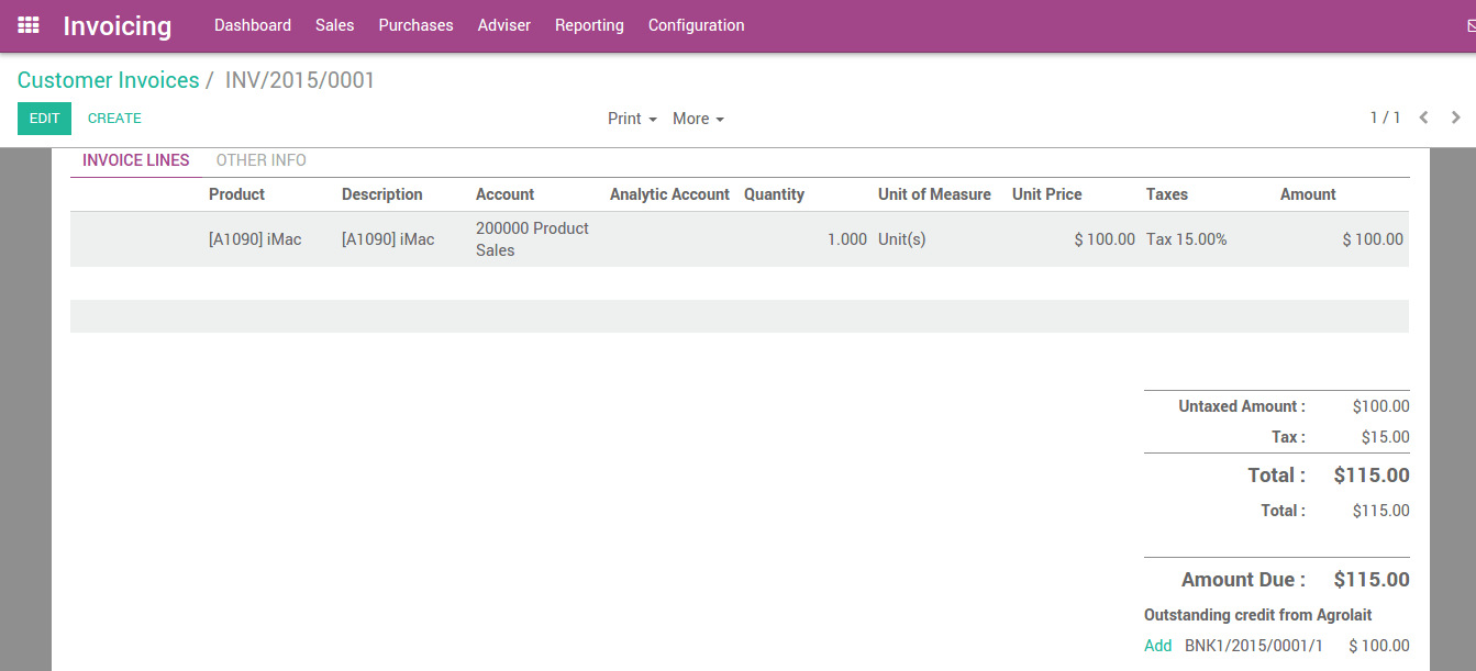 odoo-invoice