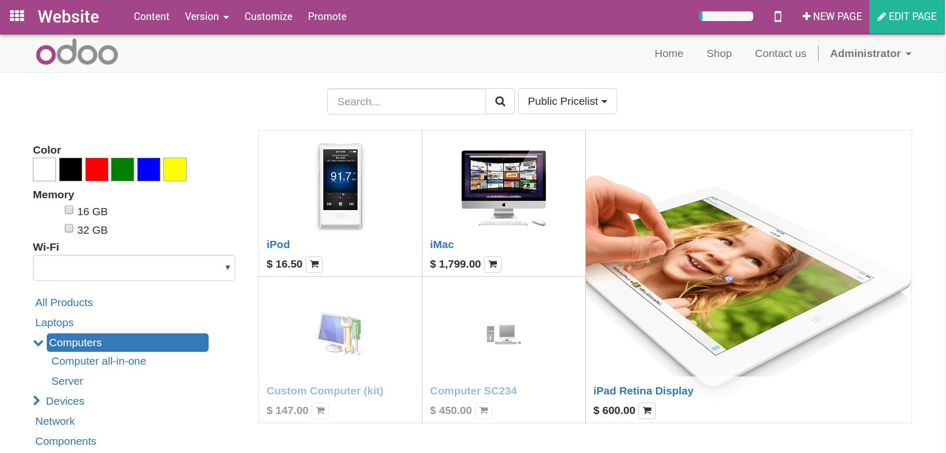 odoo development services