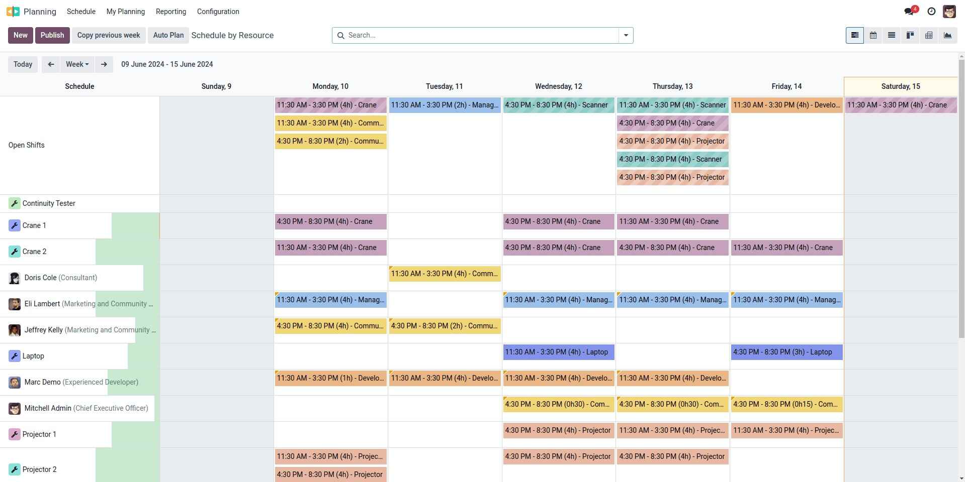 odoo project management