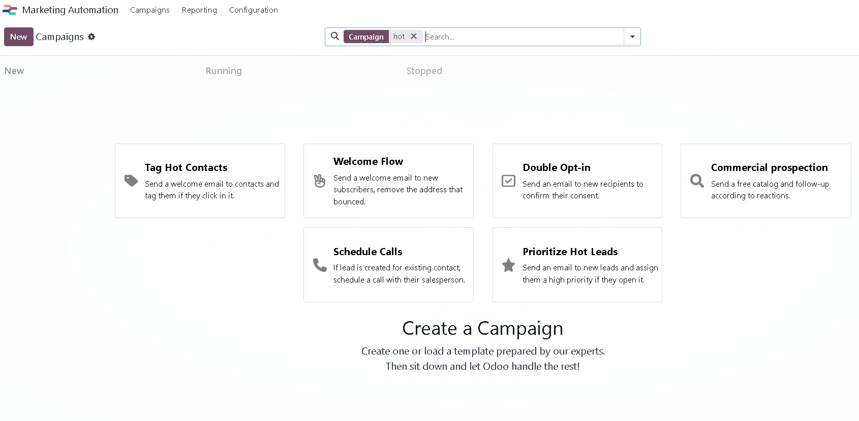 odoo marketing automation